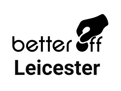better off Leicester logo