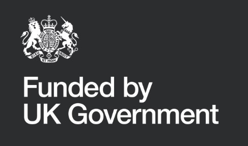 funded by uk government logo